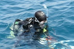 diving ocean water