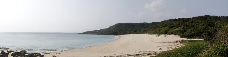 taiwan beach with white sand