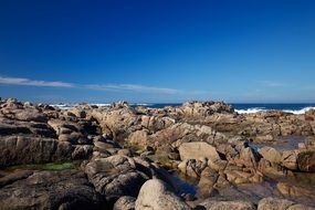 rocky galician coast costa da morte