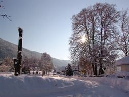 Landscape of ossiacher see