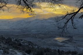 view of ghost of walhachin