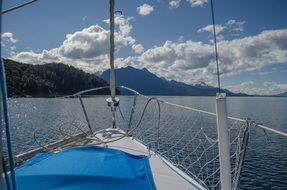 sailboat on a lake