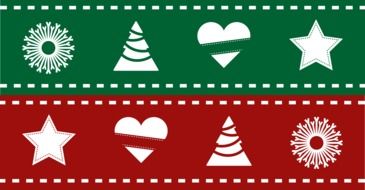 christmas gift icon drawing