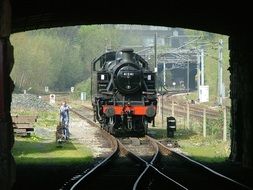 railway steam engine