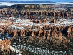 Bryce Canyon in the snow