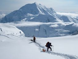 ski expedition alaska denali