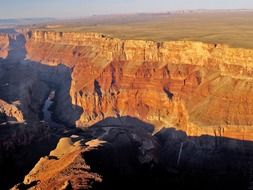 aerial view of Grand Canyon in arizona