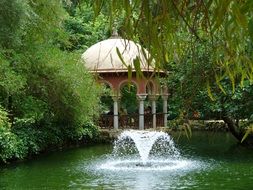 Fountain in the park