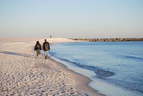 perfect beach sand ocean