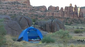 camping tent nature