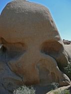 Skull Rock in California