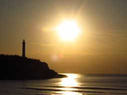 lighthouse biarritz