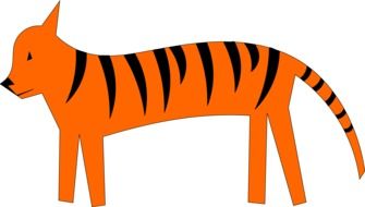 tiger cartoon cute