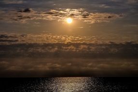 cloudscape scenic view sky and water nature