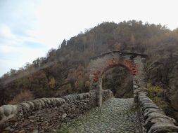 Picture of ancient stone bridge