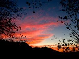 Beauty of sunset