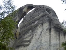 natural stone wall in Poland