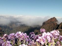 panorama of the mountains in portugal