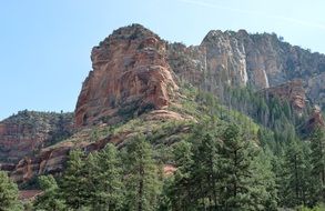 green canyon in a park in Arizona