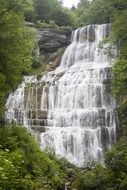 photo of cascading waterfall in Erisson, France