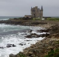 castle turpault in quiberon