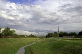 storm weather landscape