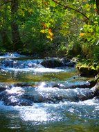 idyll river water landscape