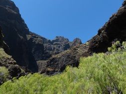 masca ravine rock hike on Tenerife