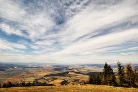 countryside hill landscape
