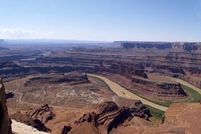 Landscape of Dead Horse Point in Colorado