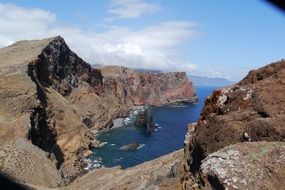 madeira cliff coast