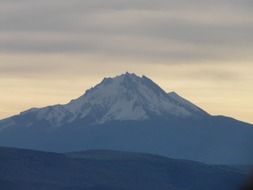 a picturesque landscape on the volcano Hasan