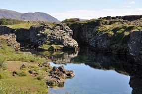 Thingvellir - Valley in the southwestern part of Iceland