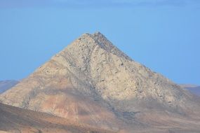 tindaya mountain in fuerteventura