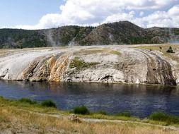 a river in Yellowstone National Park, Wyoming