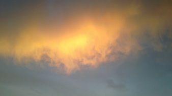 perfect sunset light