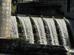 sluice waterfall