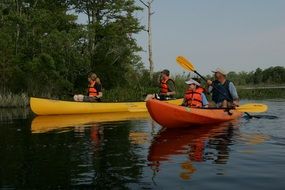 canoe river boat sport vacation