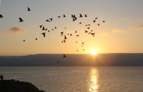 galilee israel sunrise outdoors