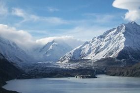 glaciers in New Zealand