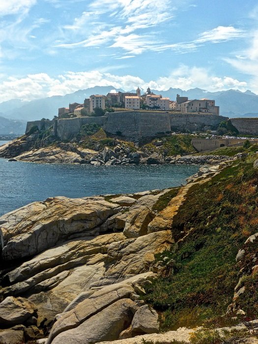 beautiful corsica seascape