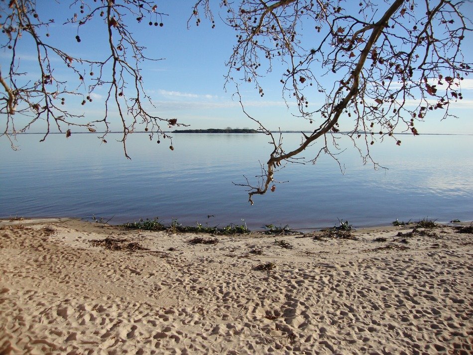 ocean coast in Uruguay