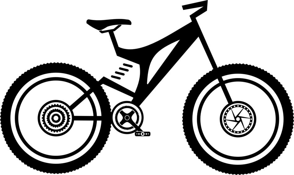 clipart of the mountainbike