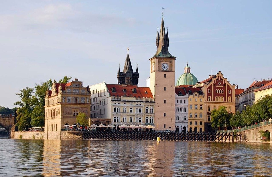 Landscape of cathedral in Prague