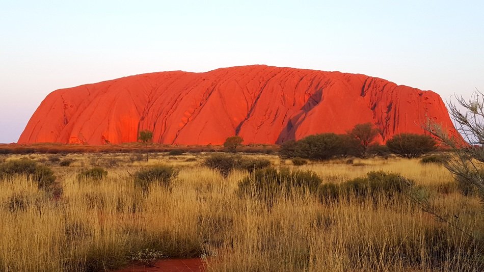 Red Hills in the deser