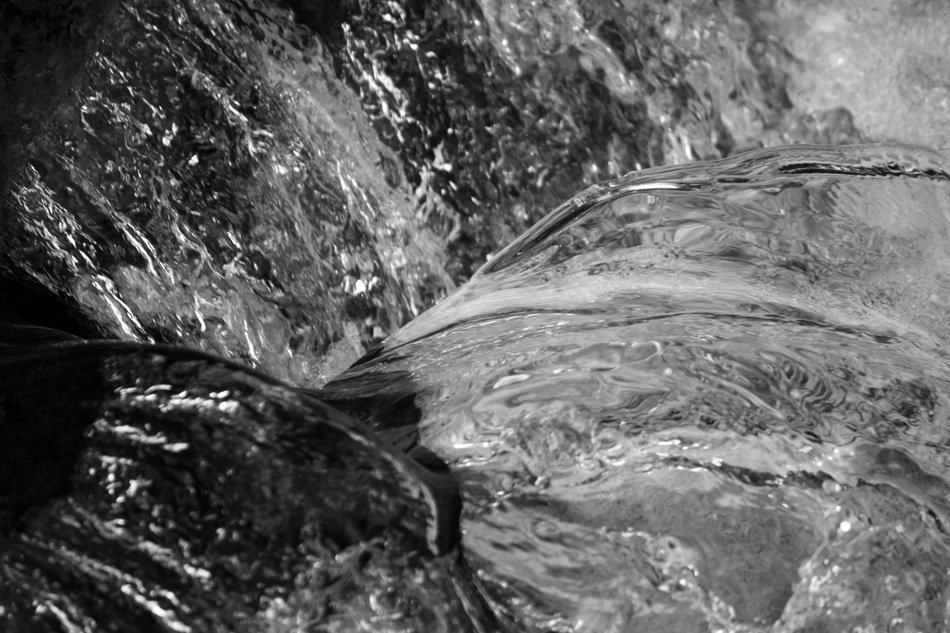 Fresh transparent water