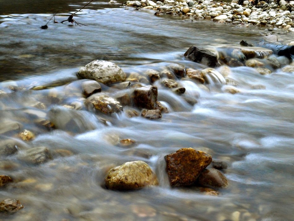 stones in the river