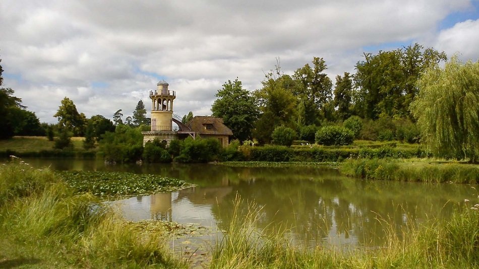 paris versailles landscape lake