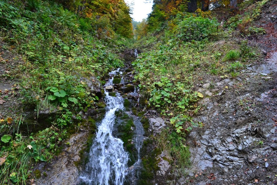 murmur of a creek in the mountains in Hermagor, Austria