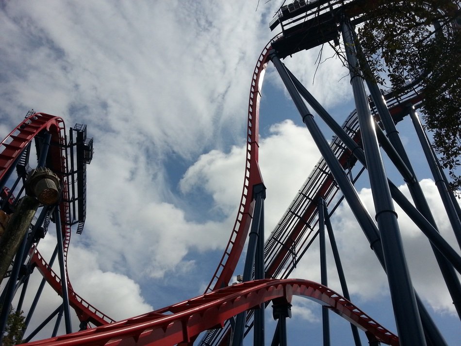 Picture of the roller coaster